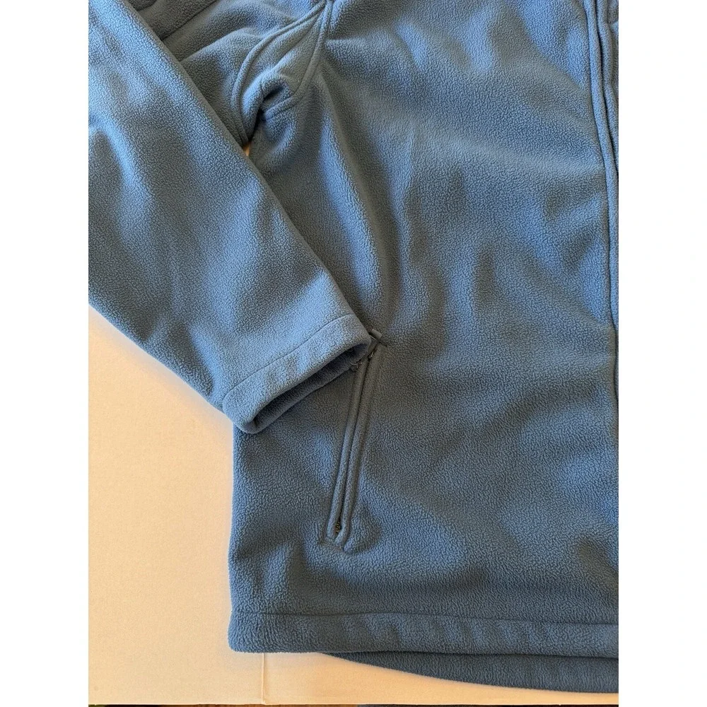 Duluth Trading Company Jacket Mens XL Tall‎ Blue Full zip Fleece outdoors